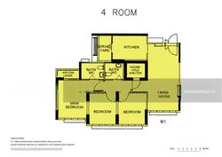 Blk 478C Valley Spring @ Yishun (Yishun), HDB 4 Rooms #496039901